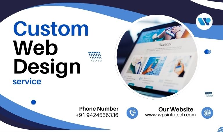 custom website design service